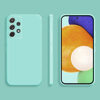 Matte Mint Blue Soft Case (Galaxy A53)