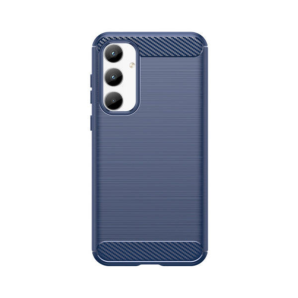 Navy Brushed Metal Case (Galaxy A35)