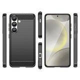 Navy Brushed Metal Case (Galaxy S25)