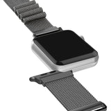 Satin Blue Milan Mesh Apple Watch Strap