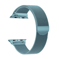 Satin Blue Milan Mesh Apple Watch Strap