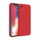 Matte Red Soft Case (iPhone XR)
