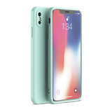 Matte Mint Blue Soft Case (iPhone X/XS)