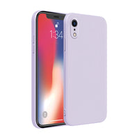 Matte Pastel Purple Soft Case (iPhone XR)