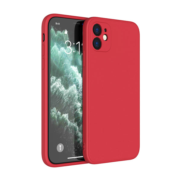 Matte Red Soft Case (iPhone 12 Mini)