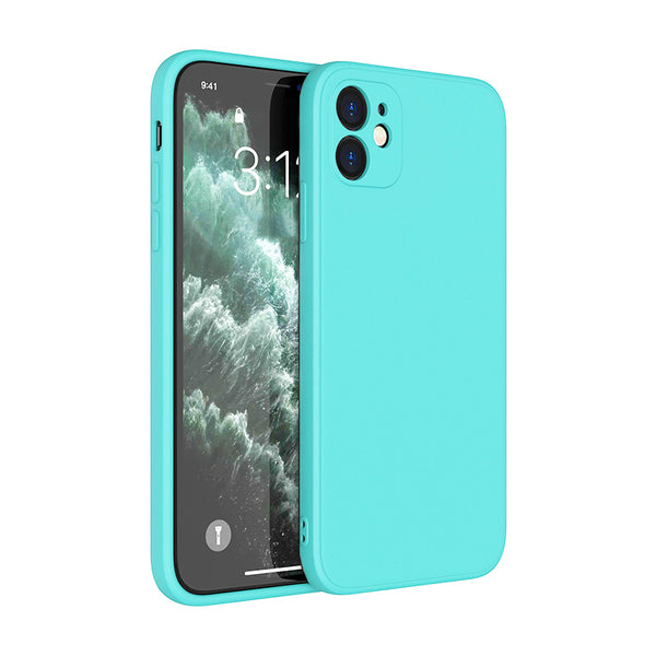 Matte Mint Blue Soft Case (iPhone 12 Mini)