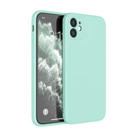 Matte Mint Blue Soft Case (iPhone 12)