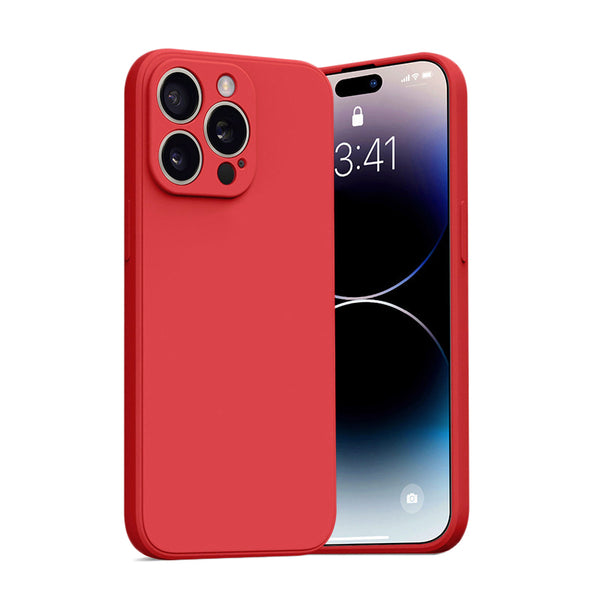 Matte Red Soft Case (iPhone 14 Pro)