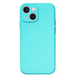 Matte Mint Blue Soft Case (iPhone 13 Mini)