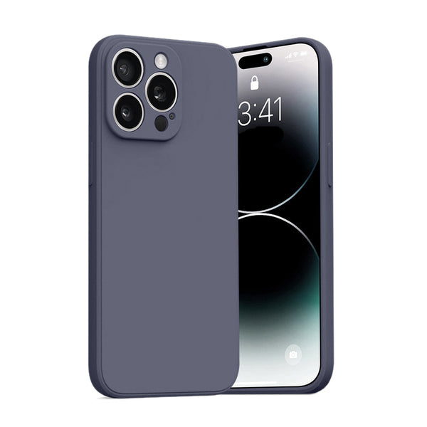 Matte Lavender Grey Soft Case (iPhone 14 Pro)