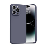 Matte Lavender Grey Soft Case (iPhone 14 Pro Max)