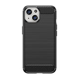 Black Brushed Metal Case (iPhone 15 Plus)