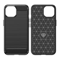 Black Brushed Metal Case (iPhone 15 Plus)