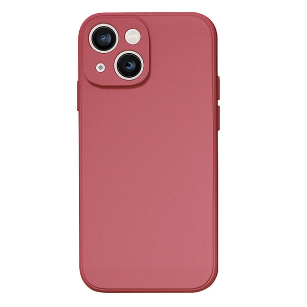 Matte Wine Soft Case (iPhone 15 Plus)