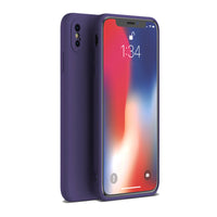 Matte Violet Soft Case (iPhone X/XS)