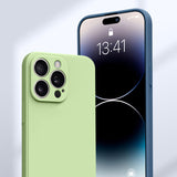 Matte Mint Blue Soft Case (iPhone 14 Pro Max)