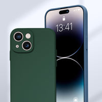 Matte Mint Blue Soft Case (iPhone 15)