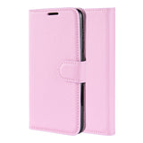 Pink Leather Wallet Case (Galaxy Note 20 Ultra)