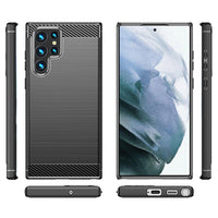 Black Brushed Metal Case (Galaxy S23 Ultra)