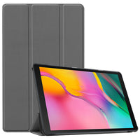 Grey Leather Folio Case (Galaxy Tab S7+ / Tab S7 FE / Tab S8+ 12.4-inch)