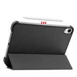 Black Leather V2 Folio Case with Smart Cover (iPad Mini 6 2021)