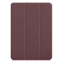 Brown Leather Folio Case with Smart Cover (iPad Pro 11-inch 2018-2022)