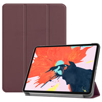 Brown Leather Folio Case with Smart Cover (iPad Pro 11-inch 2018-2022)