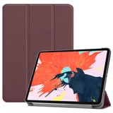 Brown Leather Folio Case with Smart Cover (iPad Pro 11-inch 2018-2022)